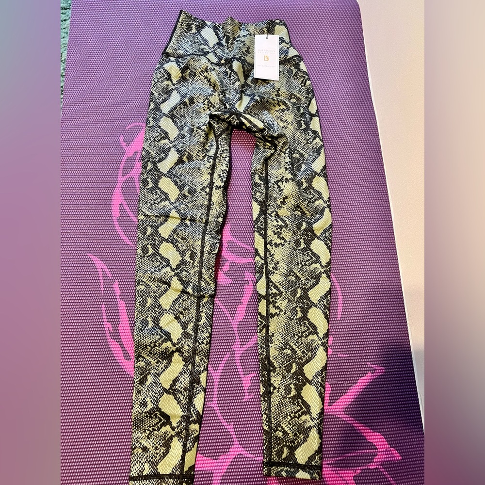 Buffbunny Green Snake Print From Mad Scientist Collection XS